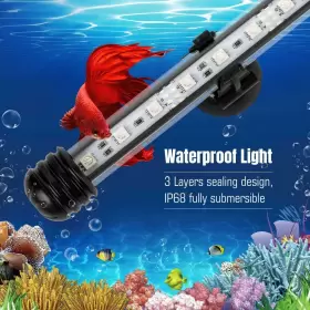 657228994644 IKEFE Changing Led Fish Tank Aquarium Light Aqu #2