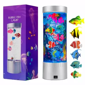 Impcenst 768242500329 Bubble Fish Lamp Led Aquarium Sensory Light 15ft Colorful T