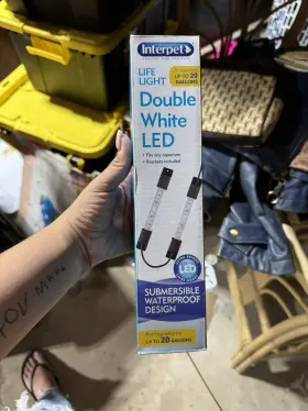Interpet 755349701643 Life Light Double Bright Led Aquarium Up To 20 Gallons Interpet 755349701643 Life Light Double Bright Led Aquarium Up To 20 Gallons