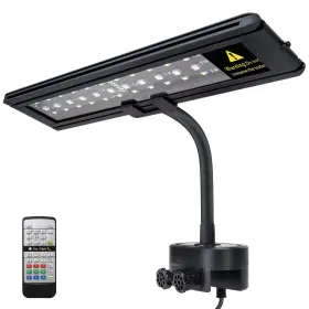 Ireenuo 794832760392 Aquarium Led Light Full Spectrum Fish Tank Clip On With Remote