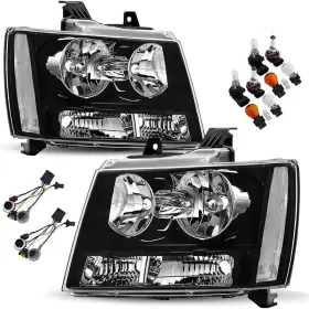 Isharingautoparts B0d5mkfpmh Headlights Assembly With Bulb Wiring Harness Compatible