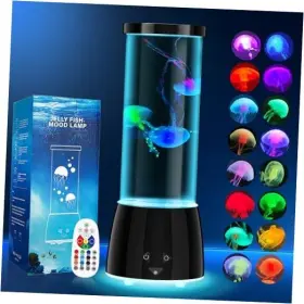 J&r Brothers Corp.limited 6607 Jellyfish Lamp Aquarium Sensory Mood Table With 17 Color