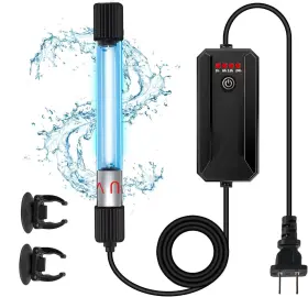 Jacksuper 705049755828 13w Timer Aquarium Clean Light Algae Clear Green Bloom Fish Tank