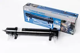 Jebao Pu-55 Pond And Aquarium Clarifier 55-watt Black Jebao Pu-55 Pond And Aquarium Clarifier 55-watt Black