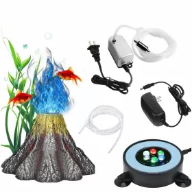 Jkcrwot Hsqp-b01 Aquarium Bubble Light Fish Tank Bubbler Lamp Oxygenation Device W