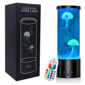 Kammoy 642135952290 Upgraded Jellyfish Lamp Lava For Adults Tank Table