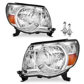 Karsparehub B0ctq4n9sk Headlights Assembly Compatible 2005-2011 Toyota Tacoma Headlamp