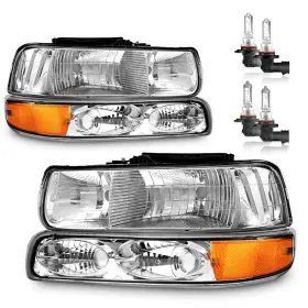 Karsparehub B0ctqfcg61 Headlights Assembly For 99-02 Chevy Silverado 1500 2500 01-02 Karsparehub B0ctqfcg61 Headlights Assembly For 99-02 Chevy Silverado 1500 2500 01-02