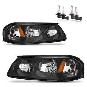 Karsparehub B0d2cy5gpq Headlights Assembly For 2000-2005 Chevy Impala Headlamp Replacement