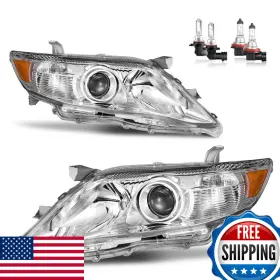Karsparehub B0d474rm5k Headlights Assembly For 2010 2011 Toyota Camry4-door Sedan Headlamp