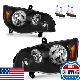 Karsparehub B0d474v7b8 Headlights Assembly For 2011-2020 Dodge Grand Caravan 2008-2016