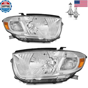 Karsparehub B0d9gs5k54 Headlights Assembly For 2008-2010 Toyota Highlander Sport Utility