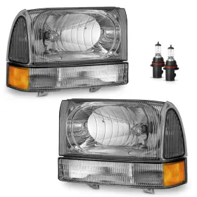 Karsparehub B0dgl8hhjj Headlights Bulbs For 1999-2004 Ford Super Duty F250 F350 F450 F550