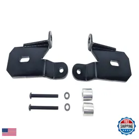 Kc B07k9l9grx Hilites 7318 A-pillar Black Light Mount Brackets - Jeep Wrangler Jl Kc B07k9l9grx Hilites 7318 A-pillar Black Light Mount Brackets - Jeep Wrangler Jl