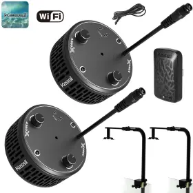 Kessil 2-360xtb.2arm.1wifi.1klink Wifi Reef Double Play 2 A360x Tuna Blue Mount Arm 1 Dongle Cable