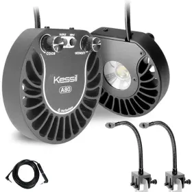Kessil Kba80tb10 2 A80 Tuna Blue Leds And Mini Goosenecks 1 Link Cable Bundle