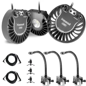 Kessil Kba80tb22 A80 Tuna Blue Led Reef Aquarium Light Triple Complete Bundle