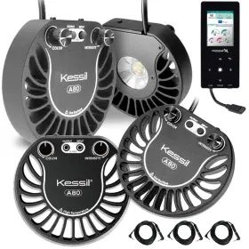 Kessil Kba80tb26 A80 Tuna Blue Led Lights Reef Aquarium Quad Starter Bundle