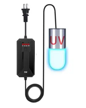 Kingyeenuo H004 Aquarium Blue Light 3w Submersible Fish Tank Ligh