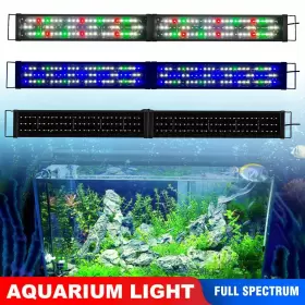 Kzkr 713929957088 Upgraded Aquarium Light 48-60 Inch Remote Control Multi-color Led Hood Lamp D