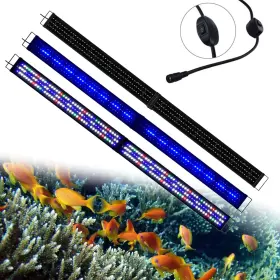 Kzkr A212-us3 Upgraded Aquarium Light Led Full Spectrum 72-84 Inch Foldable Adjustable Hood
