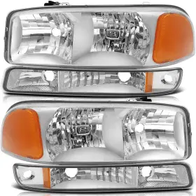 Lbrst B091t4zxr8 Headlight Assembly For Gmc Sierra 1500 1999-2006