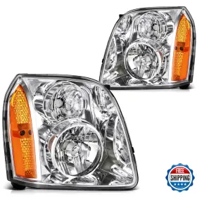 Lbrst B0ckw4t578 Headlight Assembly For Gmc Yukon 2007-2014 Xl 1500