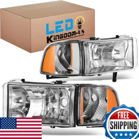 B0DNDSPVX9 LEDKINGDOMUS Headlight Dot Dodge Ram