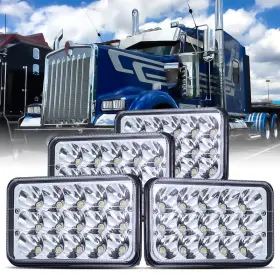 Ledmircy B07g1t95kl 4x6inch Led Lights 4pcs High Beam Rectangular Light H4651 H4652 Ledmircy B07g1t95kl 4x6inch Led Lights 4pcs High Beam Rectangular Light H4651 H4652