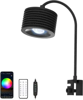 Leite 313038855895 Led Aquarium Light Full Spectrum Fish Tank Clip-on Saltwater Planted New