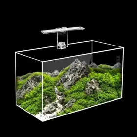 Linalife Zz00387 Led Aquarium Light Lamp Plant Fish Tank 3-8mm Thickness Clip-on Bracket Light