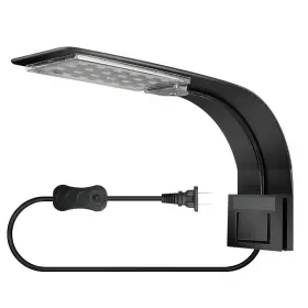Liyu 970665143685 Super Slim Led Aquarium Light 10w Aquatic Plant Lighting Clip-on Lamp For Fis