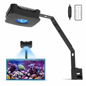 Lominie 634923853421 Led Aquarium Light Full Spectrum Fish Tank Clip On Saltwater Planted
