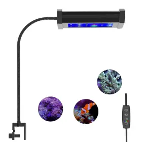 Lominie B10dl-b Aquarium Light Clip On With Timer Full Spectrum Nano