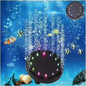 Londafish Syuv5q9 Aquarium Bubble Light Air Stone Led Pump
