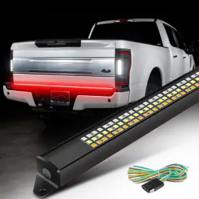 Lumimotor B0dfcmc1ny 60 Inch Led Tailgate Light Bar Aluminum Frame Wayup Triple Row