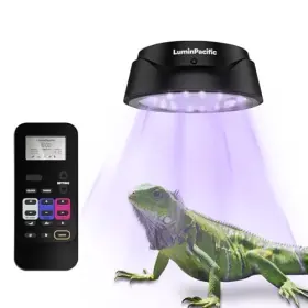 Luminpacific B0f3d15p2c Led Reptile Light With Remote Uva Uvb Fr Lamp For Reptiles