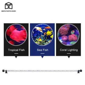 Marddpair Mp1123908l Underwater Aquarium Led Light Fish Tank Lamp Submersible White And Blue