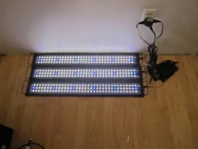 Marineland 01h32 3x Led Strip Lighting 36 Inch 3ft White And Blue Aquarium Lights Fast Ship