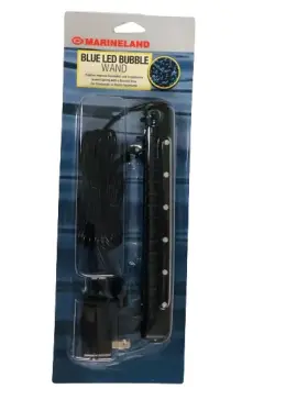 Marineland 047431904880 Blue 6led Bubble Wand Curtain 8.5 Inch L Aquarium Led Lights And Air Difuse