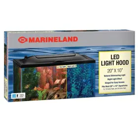 Marineland 32993 Led Light Hood For Aquariums 20 Inches By 10 Natural Shim Marineland 32993 Led Light Hood For Aquariums 20 Inches By 10 Natural Shim