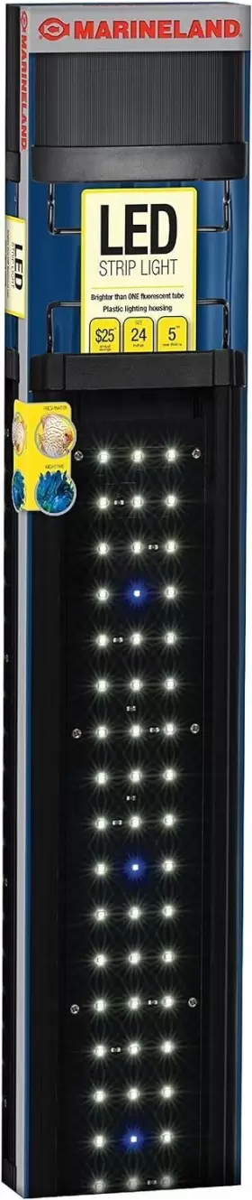 Marineland Ml90613 Energy Efficient Led Strip Light Mounting Legs 24 Inch 24-inch