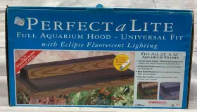 Marineland R01777 Perfect A Lite Full Aquarium Hood With Eclipse Fluorescent Lighting