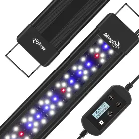 Mingdak 695639466060 Led Aquarium Fish Tank Light Fixture Full Spectrum Lighting For Planted