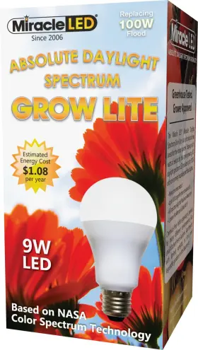 Miracle Led B073g2jqtz Absolute Daylight Spectrum Grow Light - Replaces 100w Full Spectru