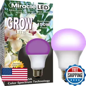 Miracle Led B07491glrm Absolute Daylight Max Red Blue Grow Lite - Replaces Up To 150w