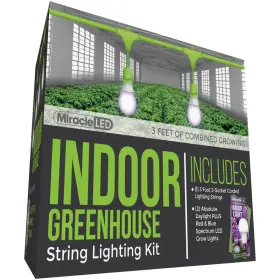 Miracle Led B09czg9lgq 2-socket 3ft Corded Indoor Greenhouse Kit 2 Absolute Daylight Plus