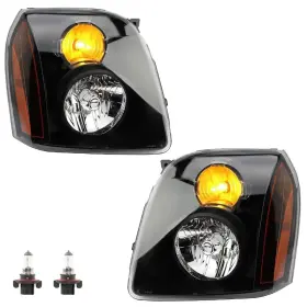 Misakomo B0d3t6yj7c Headlights Assembly Pair For 2007-2014 Gmc Yukon Xl 1500 2500 Sle Slt