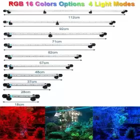 743829226342 MLJ Led Aquarium Light Waterproof Fish Unde #2