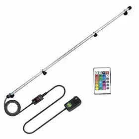 Mlj 743829226427 Led Aquarium Light 7-44 Inch Waterproof Fish White With Blue Rgb